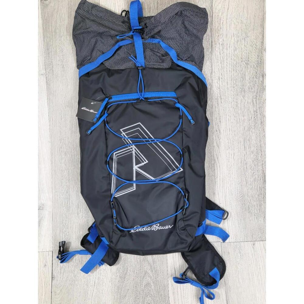 Eddie Bauer First Ascent Alchemist 28 Liter Climbing Hiking Backpack Black #7